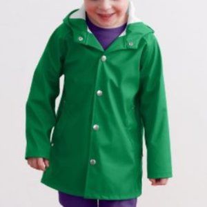 Primary Green Raincoat size 2-3